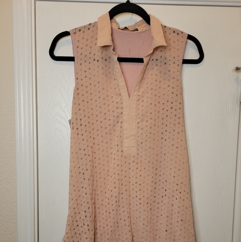 Femme by Tresics Sleeveless Tunic Top sz Large